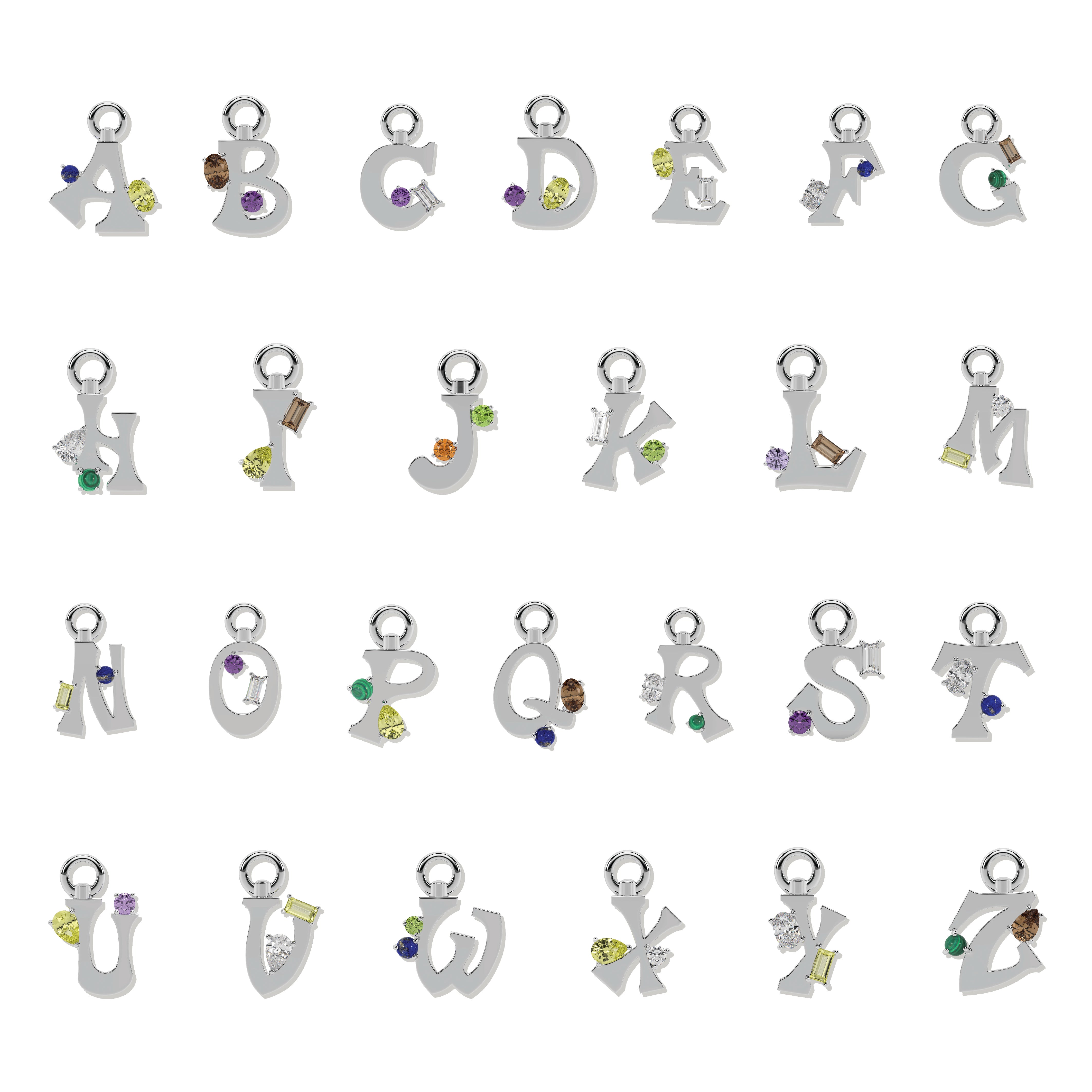 Amare Letter Charm