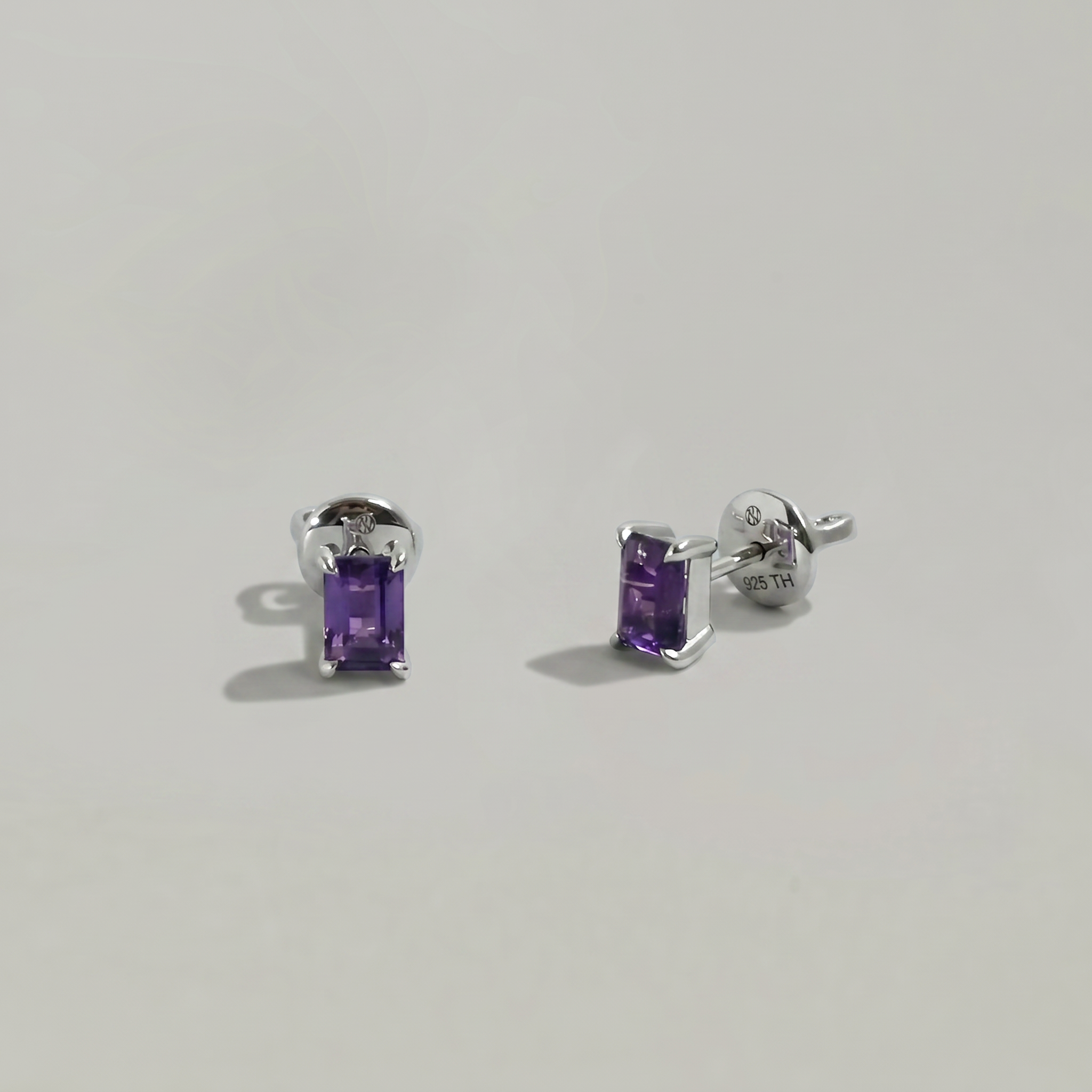 Amethyst Studs