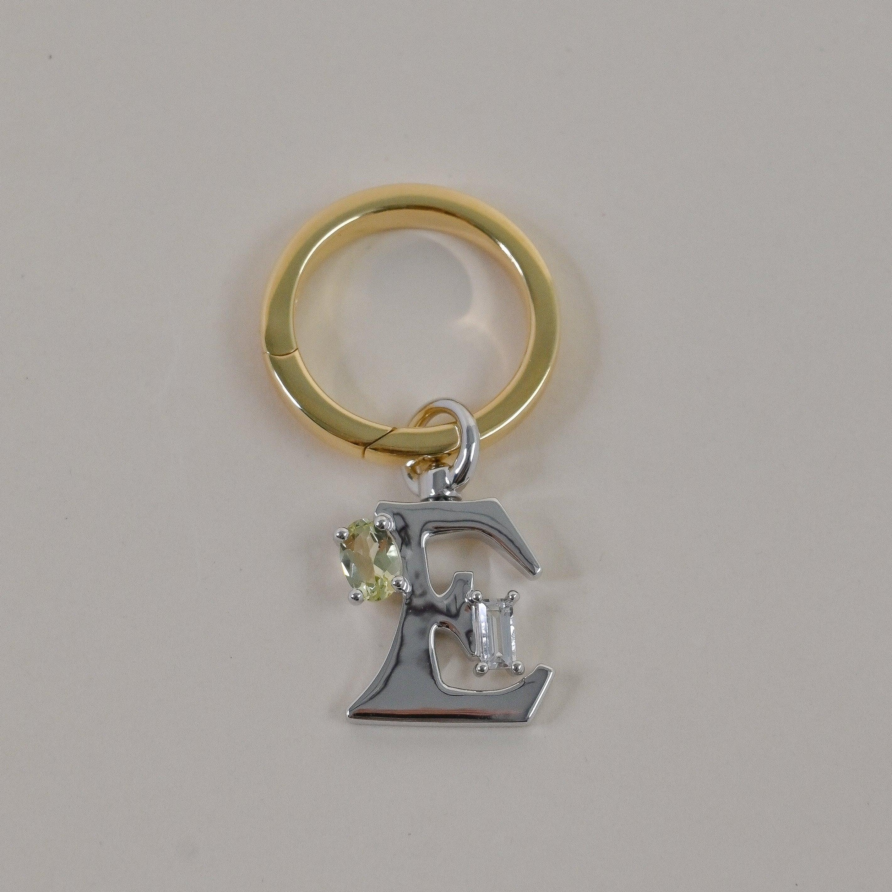 Loop Lock + Amare Letter Charm