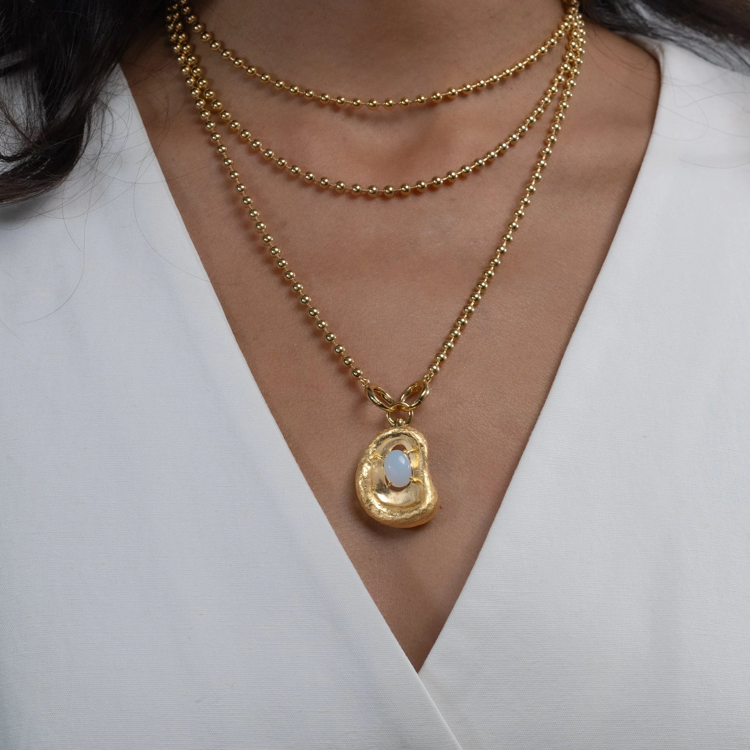 Maxi Sphere Long Chain / Waist Chain