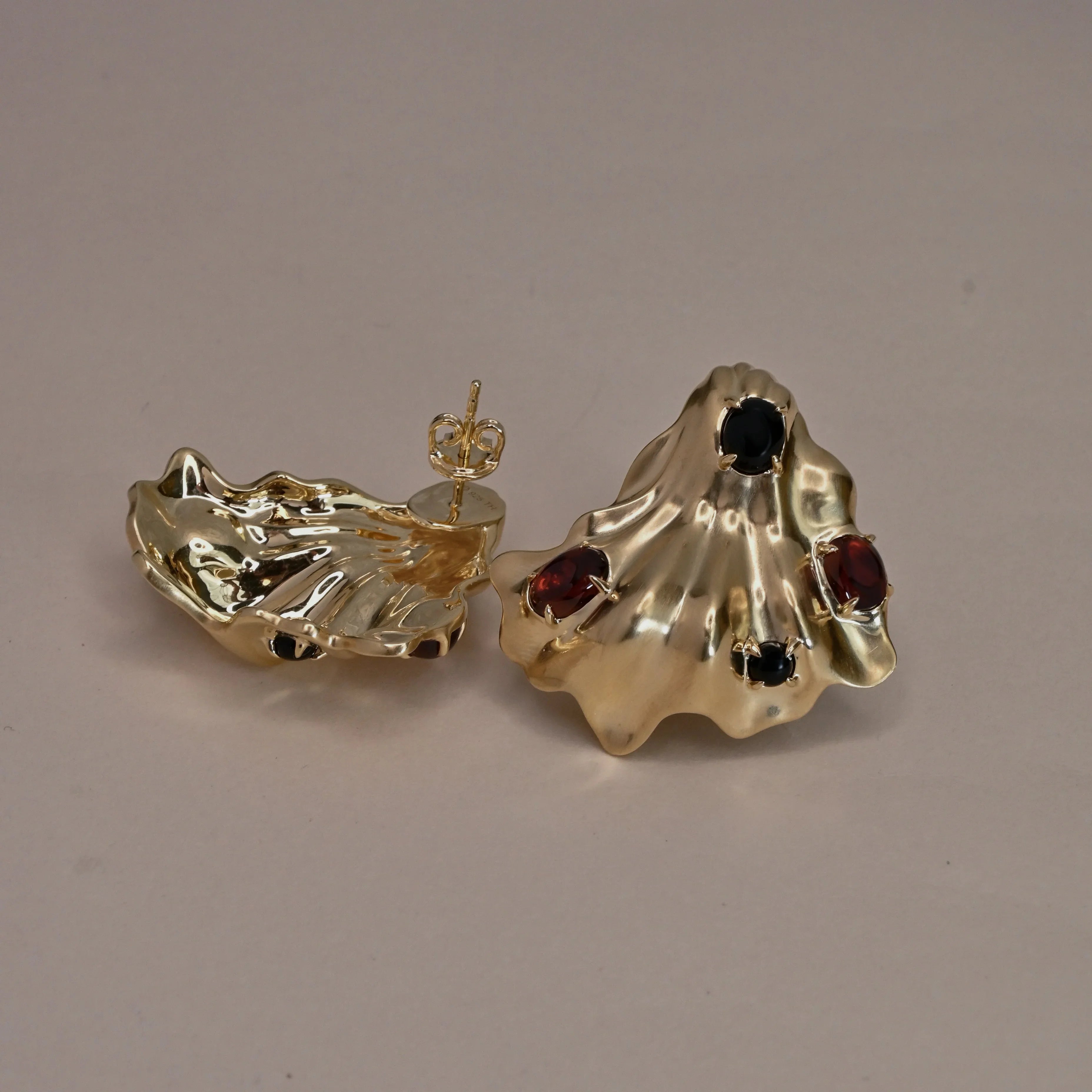 Chanterelle Cluster Earrings