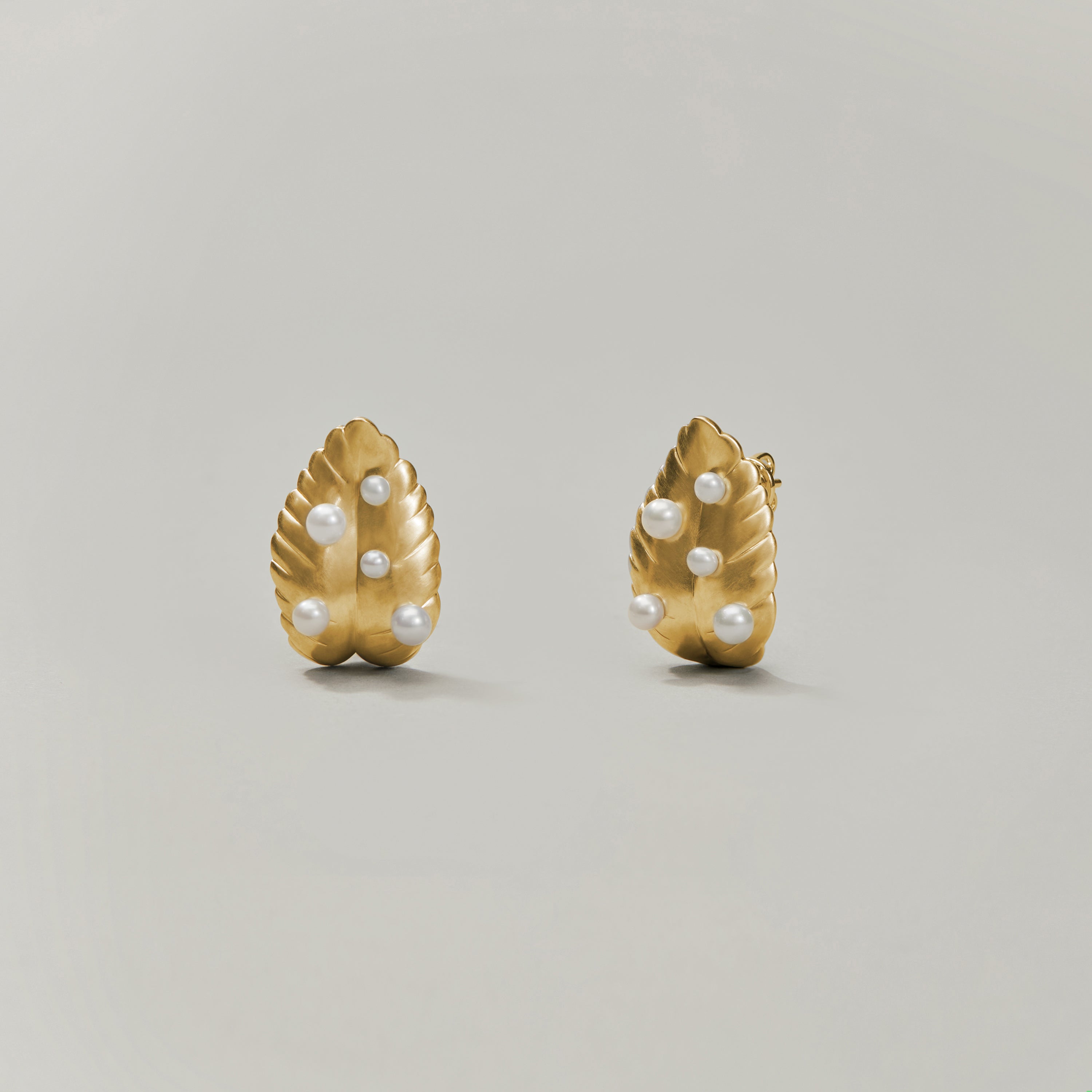 Lemon Leaf Earrings