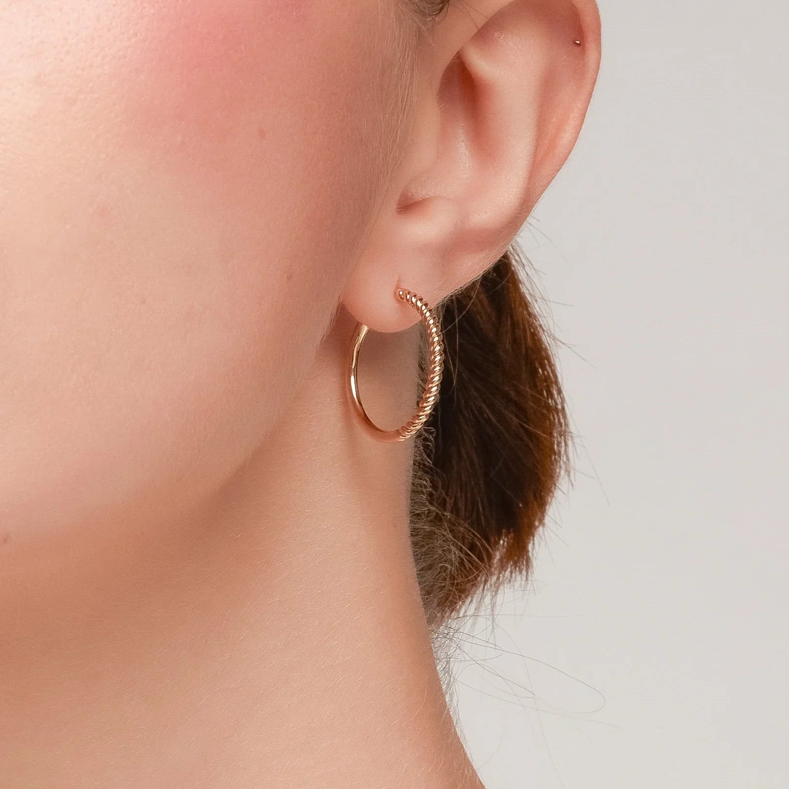 Braided Everyday O-Hoops