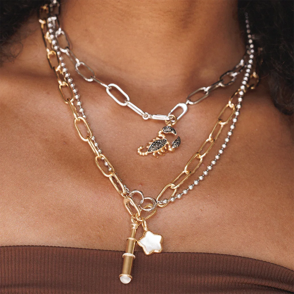 Dancing Scorpion Charm