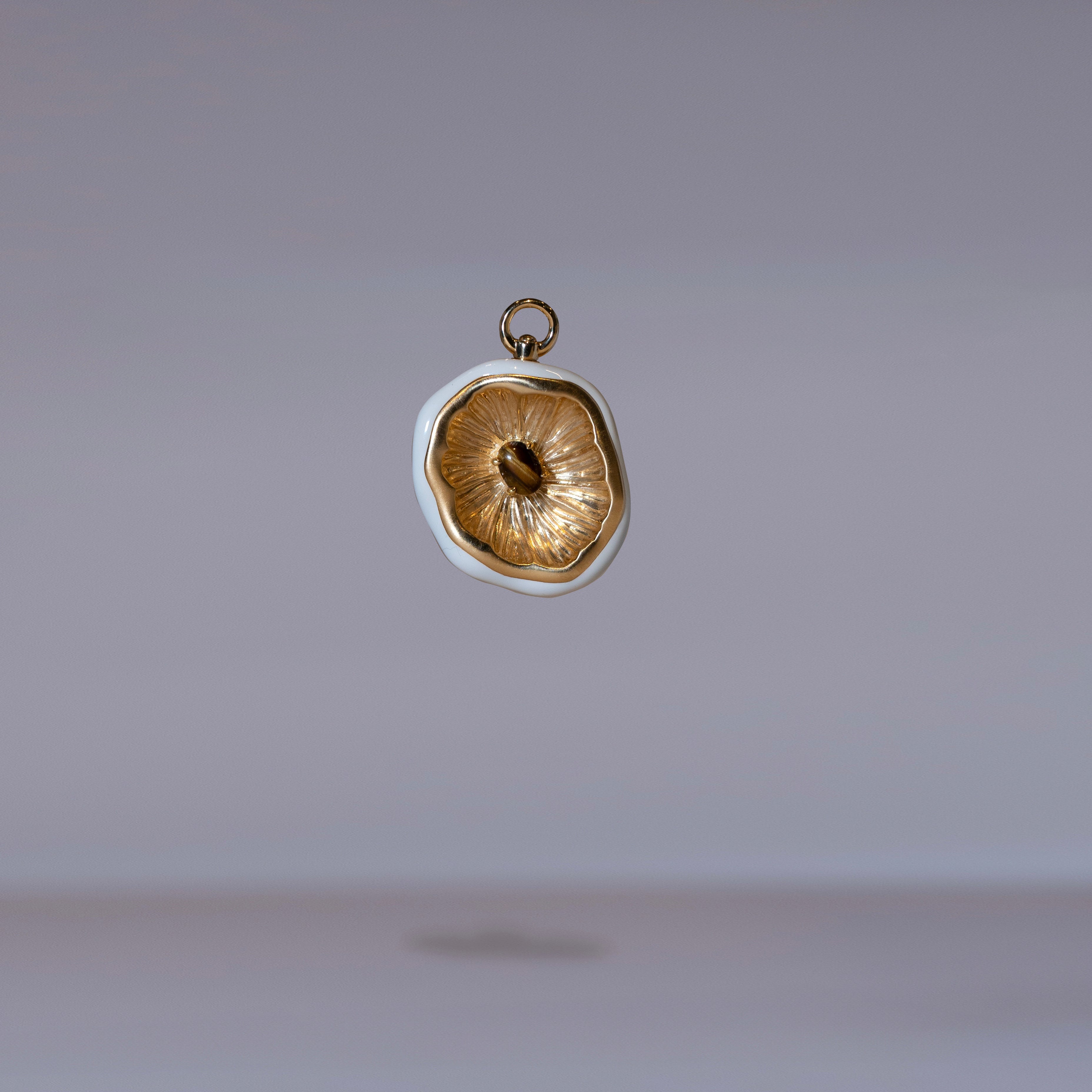 The Oyster Cap Charm