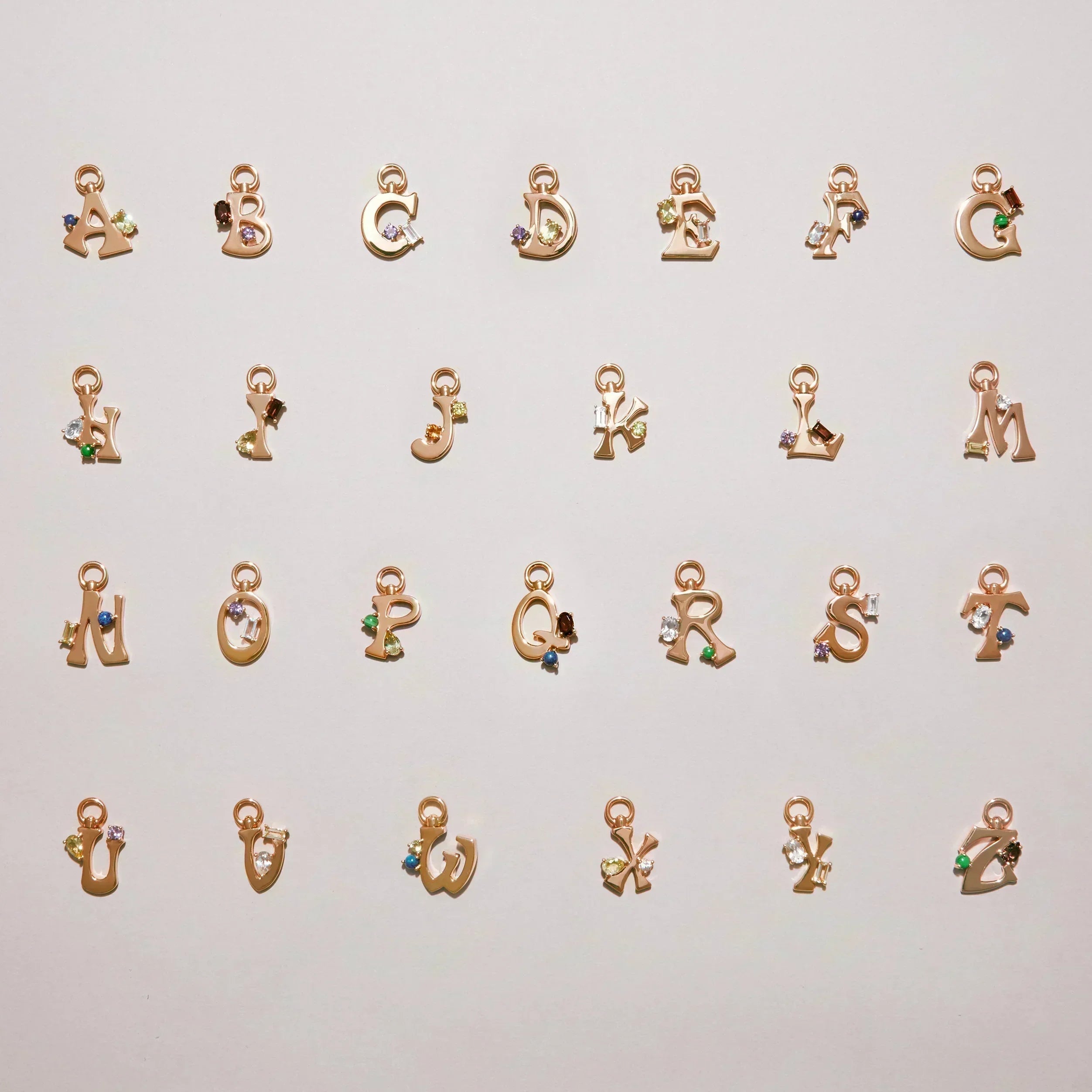 V | Amare Letter Charm