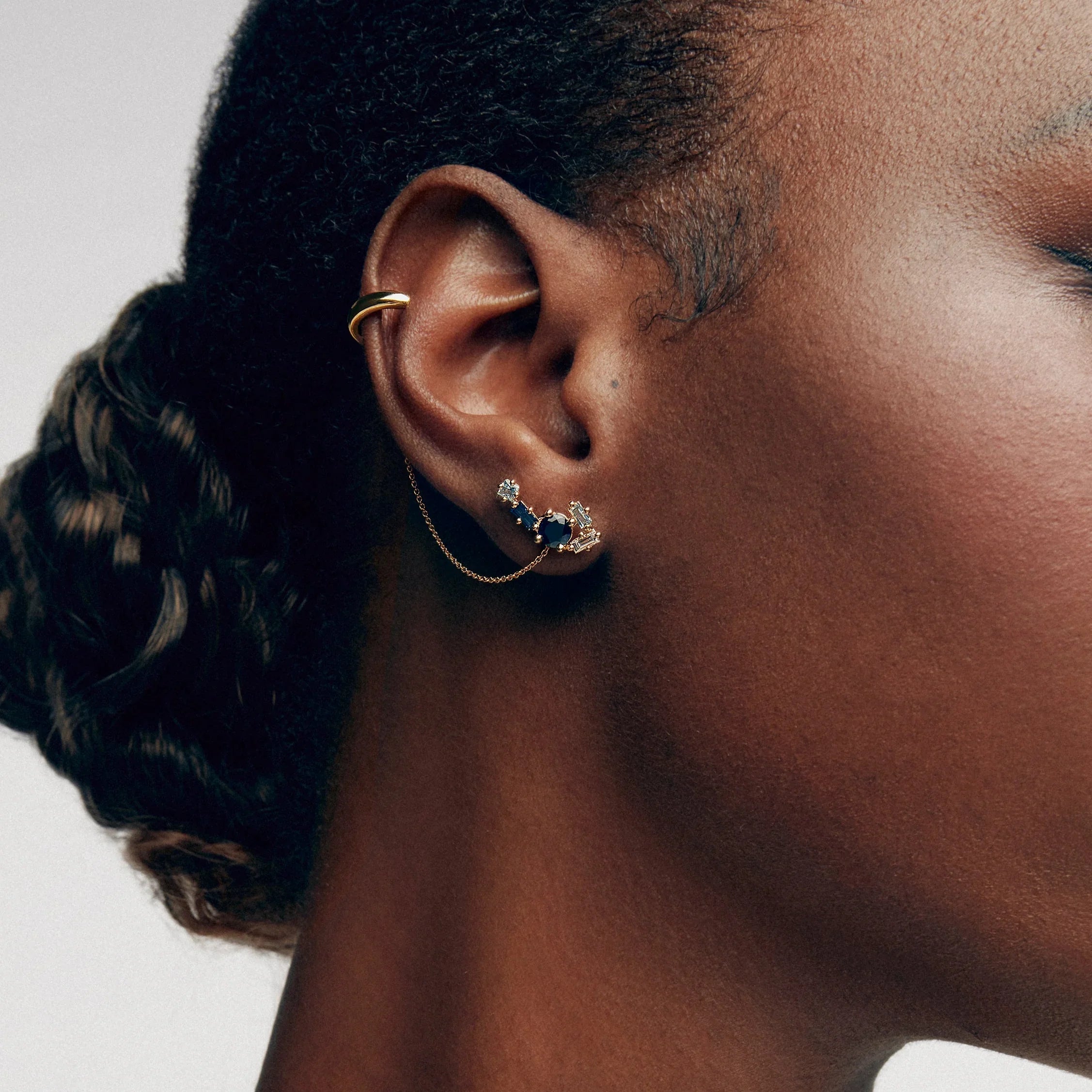 Essential Ear Cuff + Quinta-Stud