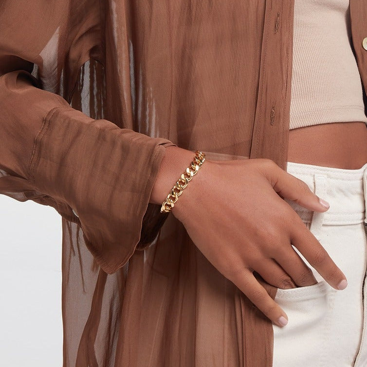 Bold Cuban Link Bracelet