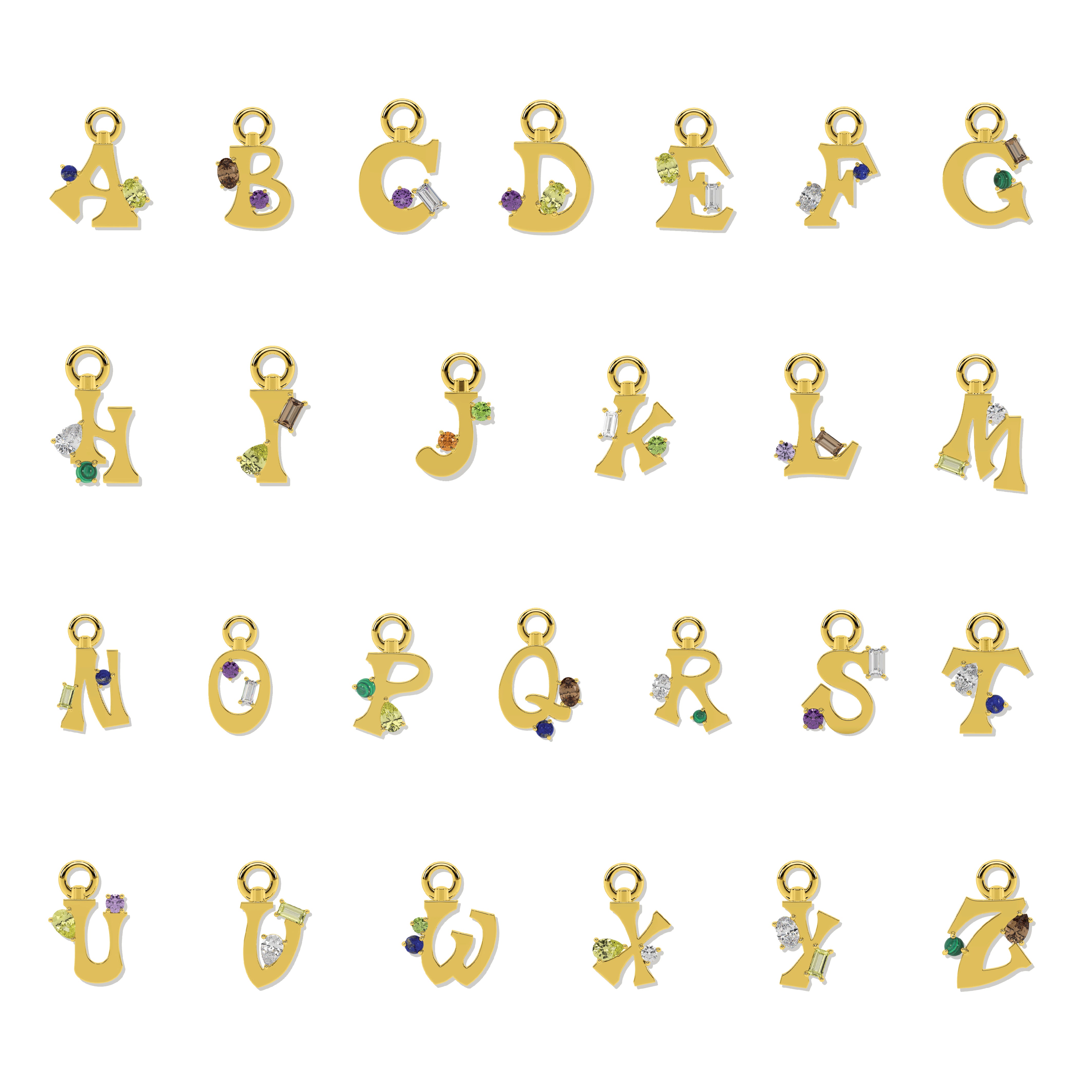 Amare Letter Charm
