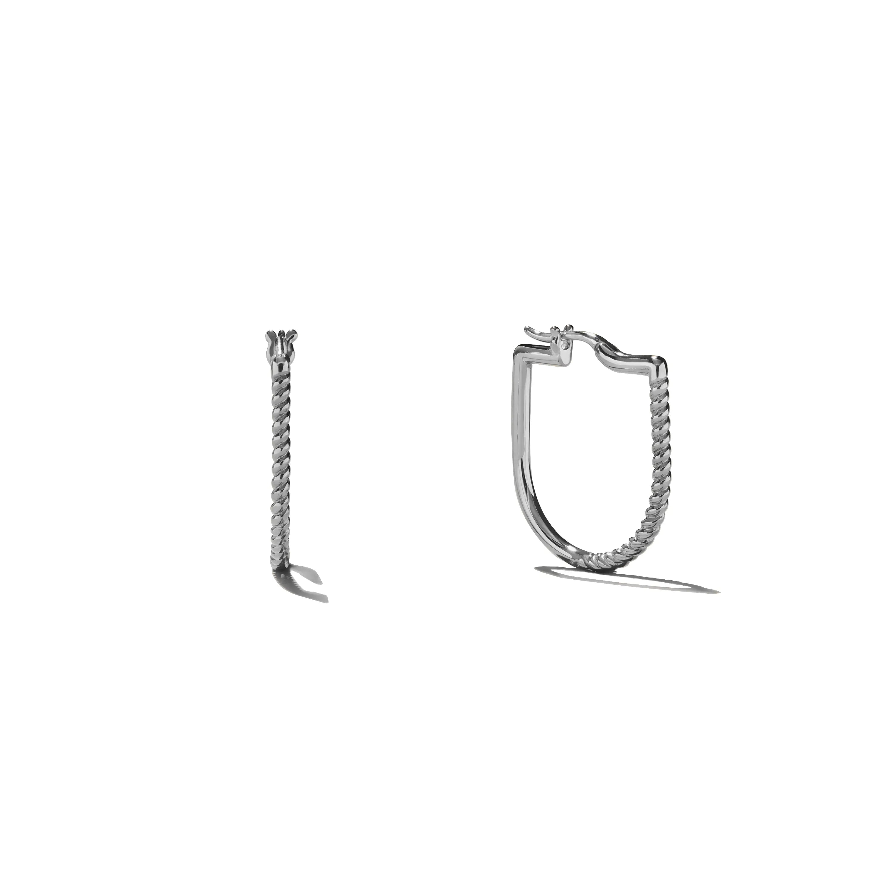 Braided Everyday U-Hoops