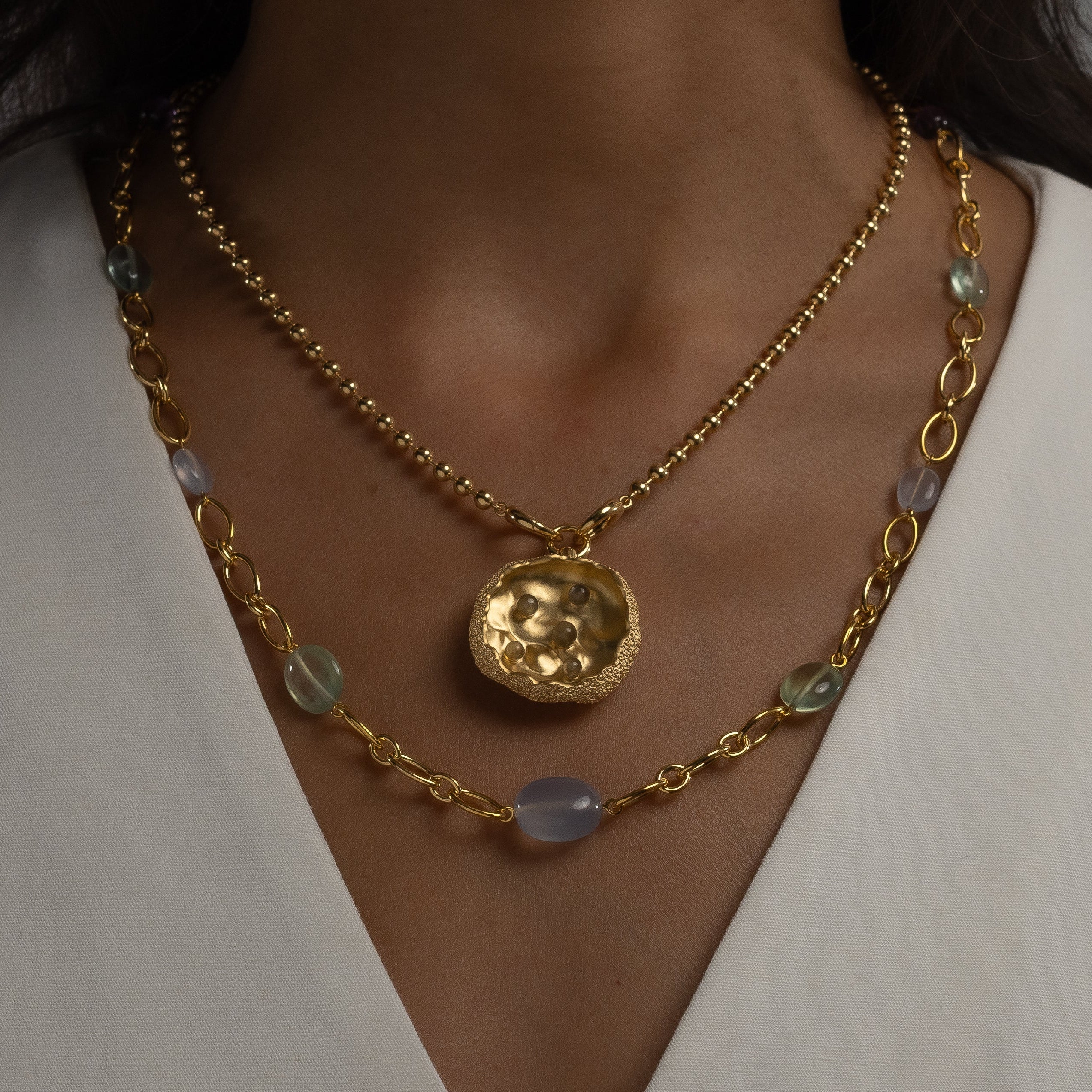 Citrus Marquise Necklace