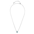 Evil Eye Bezel Cable Chain Necklace