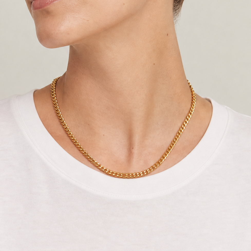 Baby Cuban Link Necklace