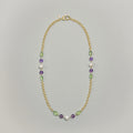 Cable Slice Necklace