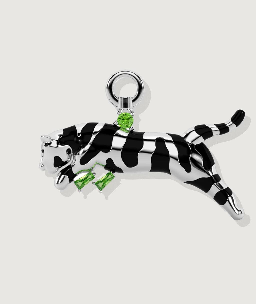 Charm's plumes de coq kaki PM