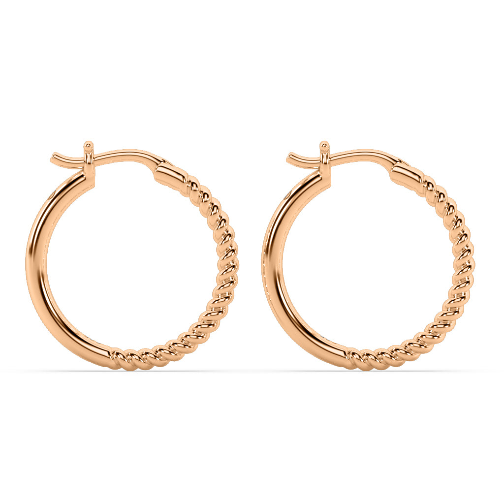 Braided Everyday O-Hoops