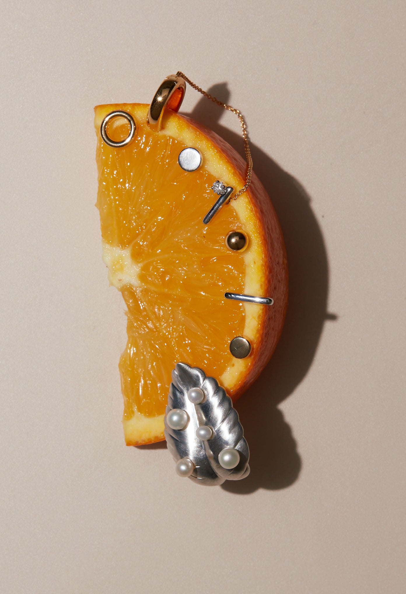 Lemon Leaf Earring