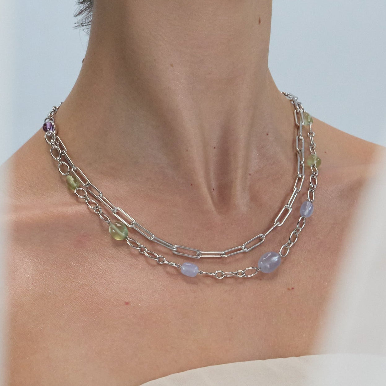 Citrus Marquise Necklace